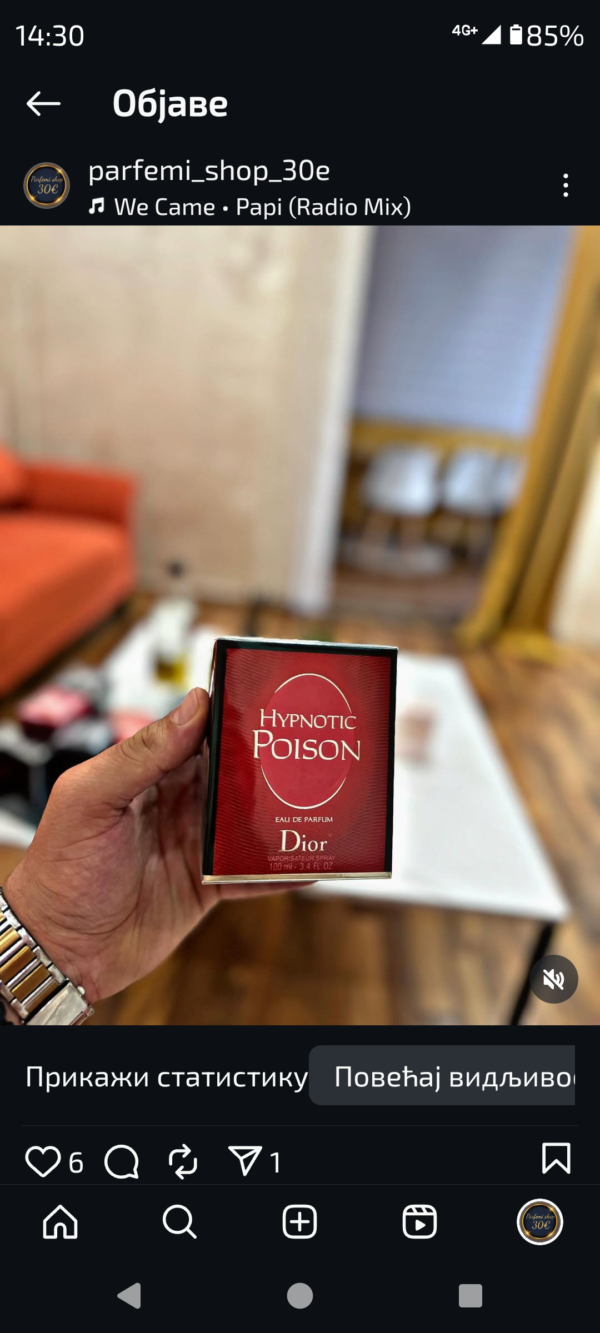 Hypnotic poison Dior