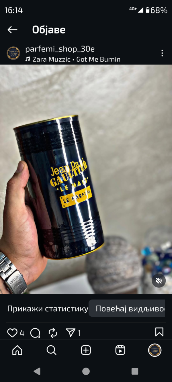 JPG Le male le parfum